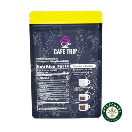 Cafe Trip - French Vanilla Coffee 500mg Psilocybin - West Coast Cannabis