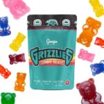 Ganja Edibles - Grizzlies Gummy Bears 350mg THC - West Coast Cannabis