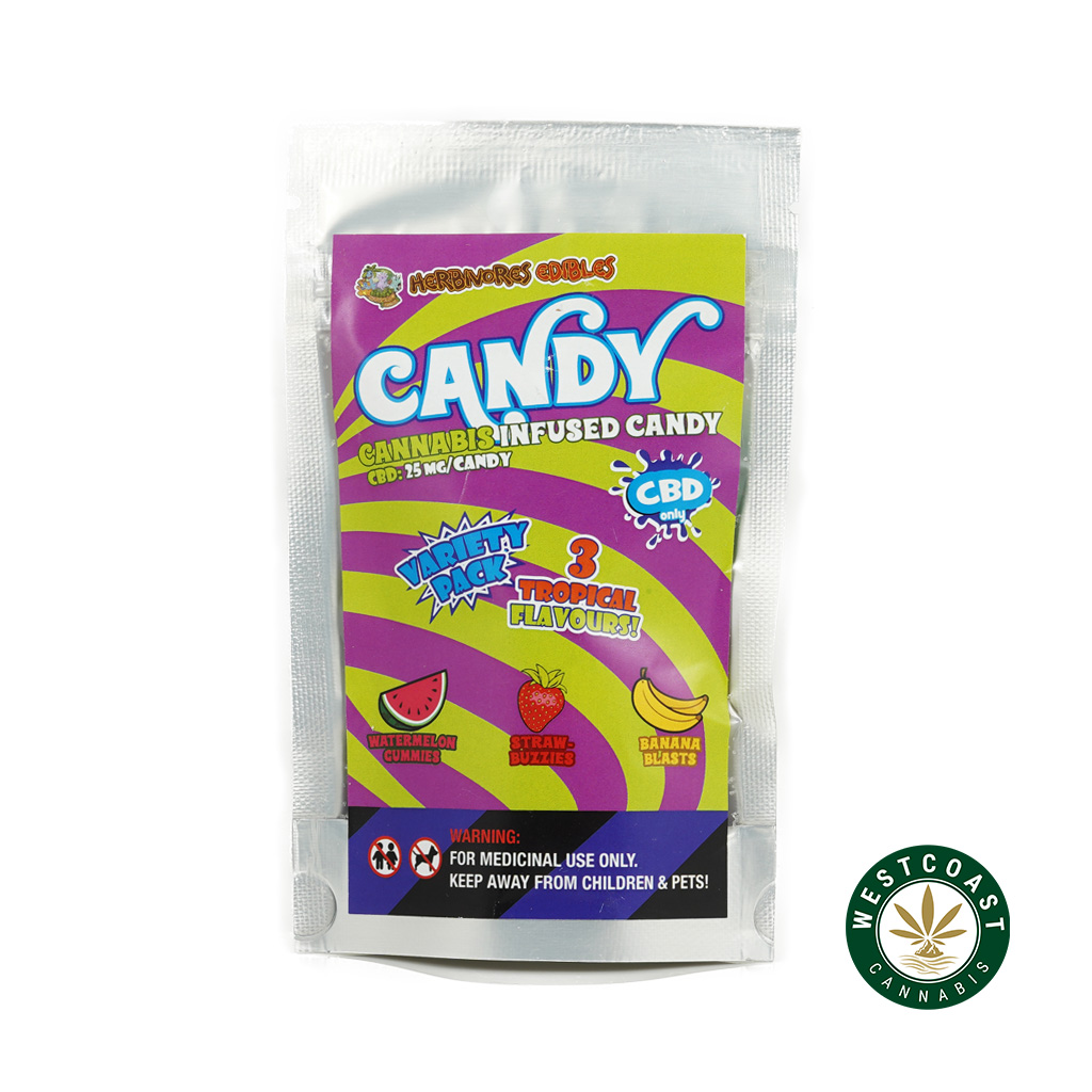 Herbivore Edibles - Tropical Candy Variety Pack (CBD) - West Coast Cannabis Herbivore Edibles - Tropical Candy Variety Pack (CBD) - West Coast Cannabis