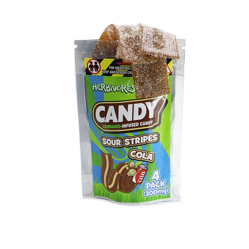 Herbivores Edibles – Sour Stripes Cola - West Coast Cannabis Herbivores Edibles – Sour Stripes Cola - West Coast Cannabis