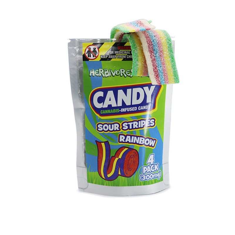 Herbivores Edibles – Sour Stripes Rainbow - West Coast Cannabis Herbivores Edibles – Sour Stripes Rainbow - West Coast Cannabis