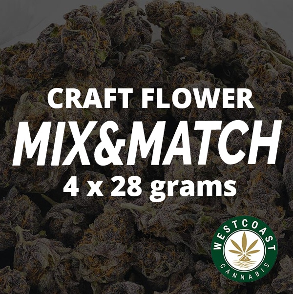 Multi Pack - Craft Flowers AAAA+ - 4 x 28g - West Coast Cannabis Multi Pack - Craft Flowers AAAA+ - 4 x 28g - West Coast Cannabis
