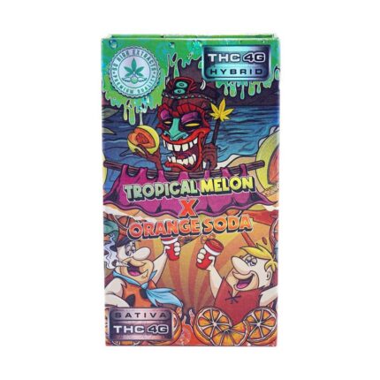 So High Extracts - Dual Chamber Pen - Tropical Melon + Orange Soda (4 Grams + 4 Grams) - West Coast Cannabis