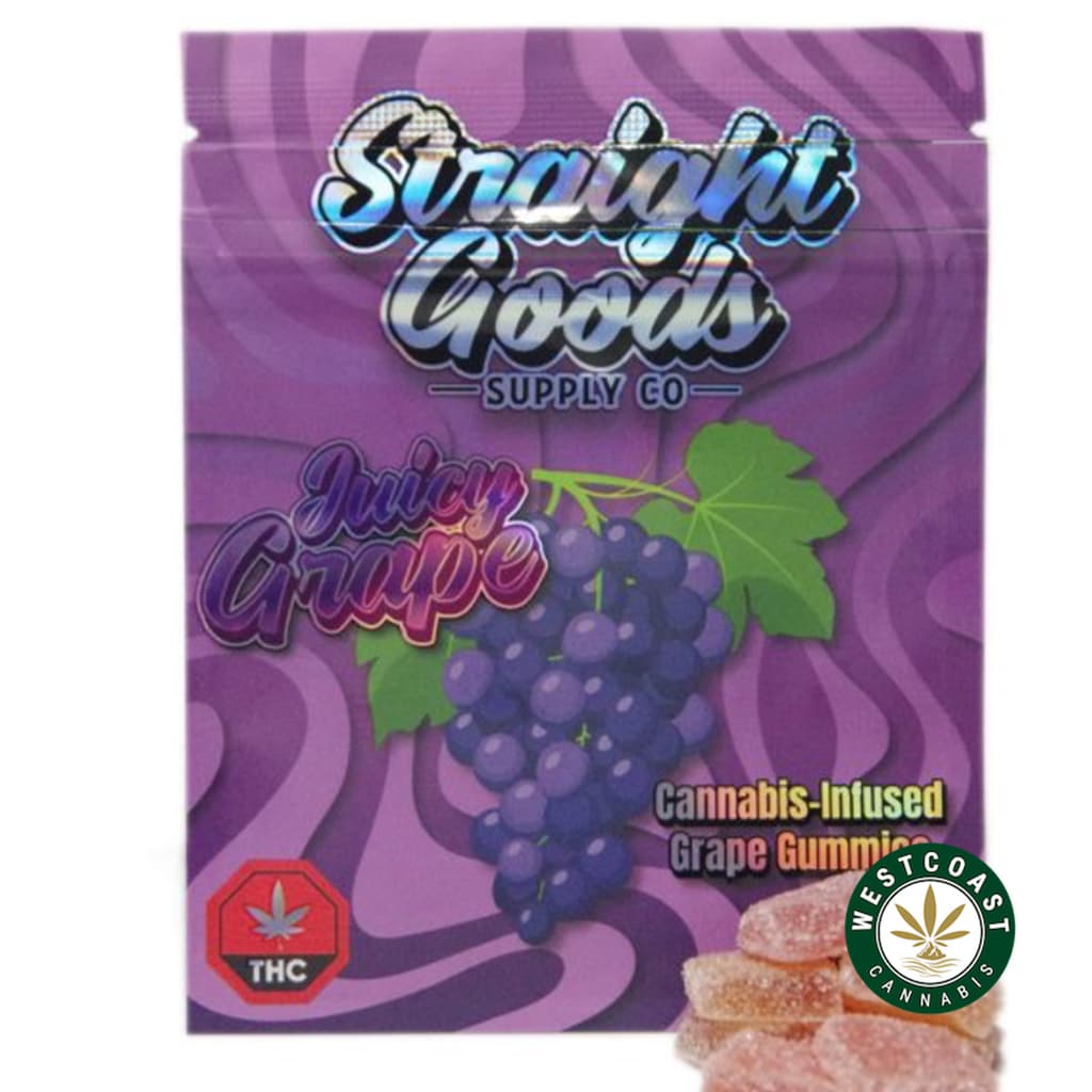 Straight Goods Edibles – Grape (500mg THC) - West Coast Cannabis Straight Goods Edibles – Grape (500mg THC) - West Coast Cannabis