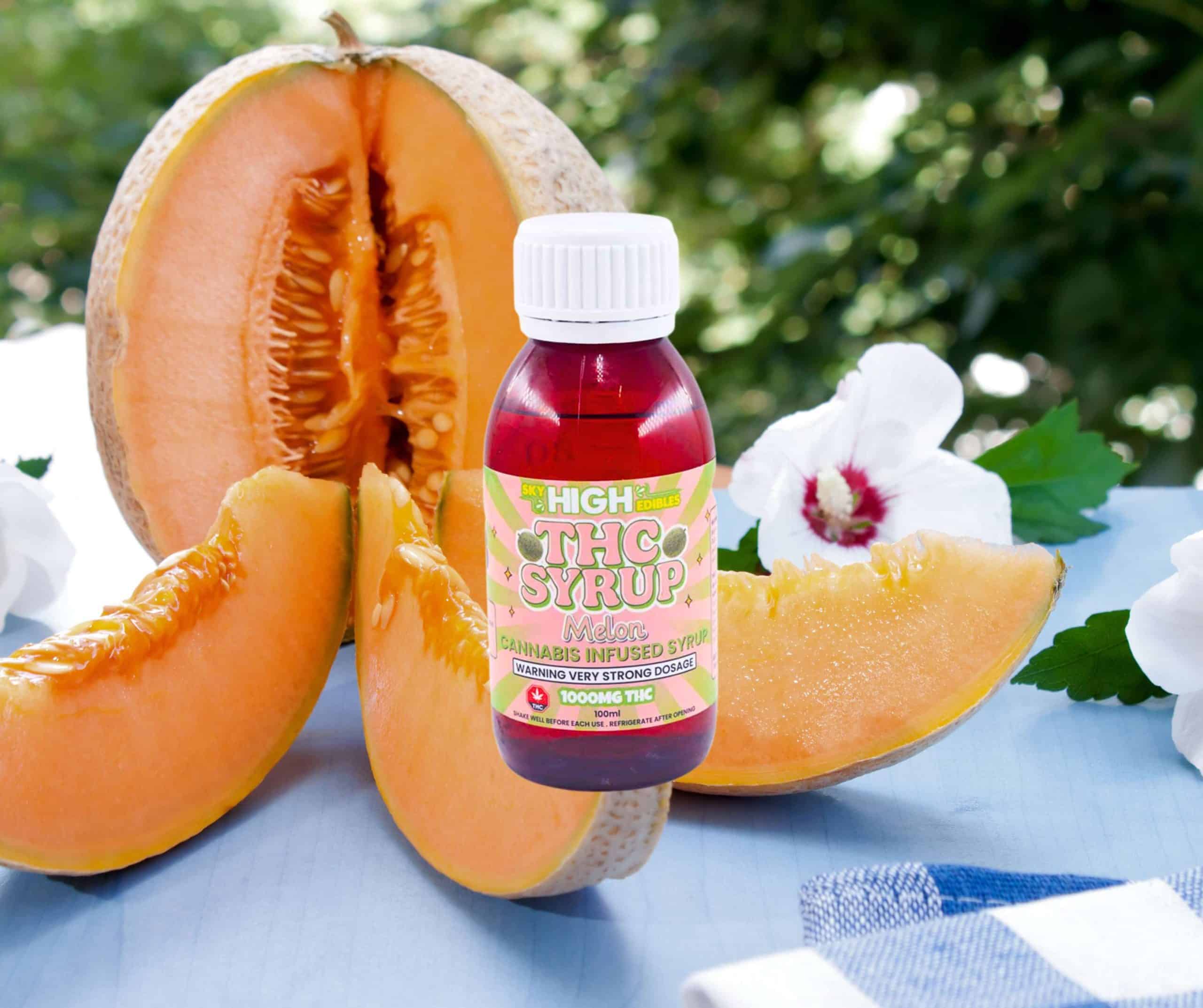Sky High Syrup – Melon 1000mg THC - Image 1