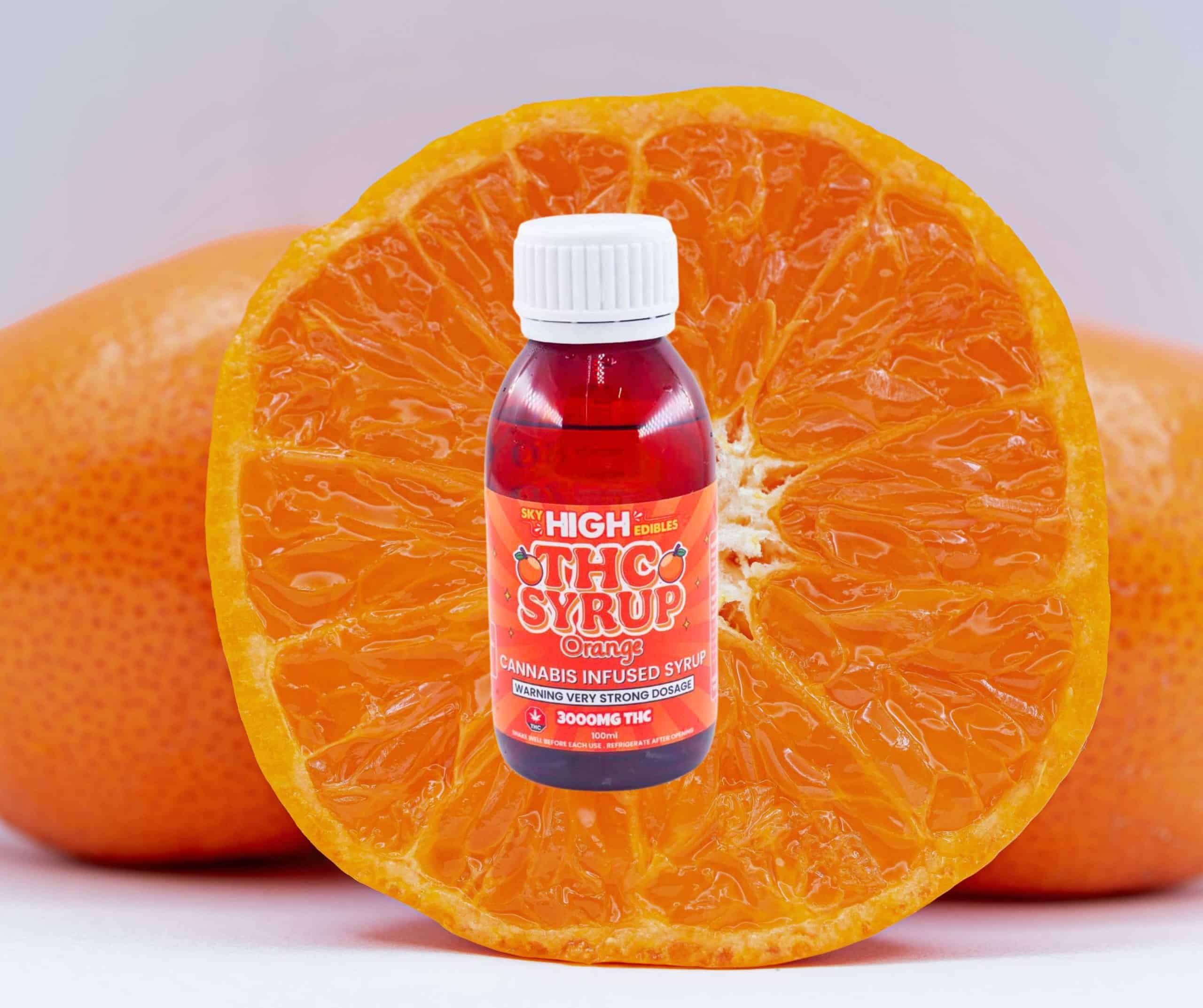 Sky High Syrup – Orange 3000mg THC - Image 1