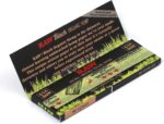 Raw Hemp Black Organic Rolling Paper - Image 2