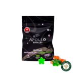 Apollo Edibles – Watermelon/Green Apple Shooting Stars 1000mg THC Sativa
