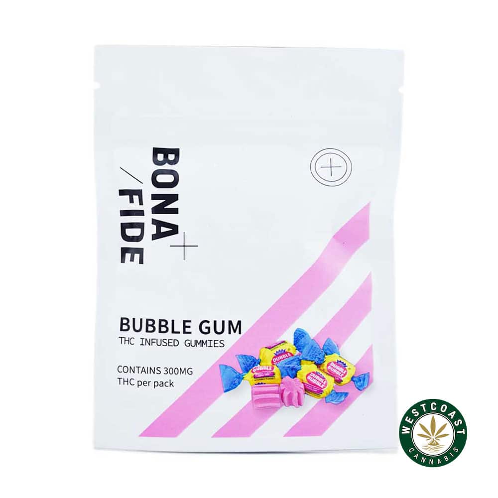 Bonafide – Bubble Gum Gummies 300mg THC - Image 1