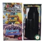 Burn Extracts – Dual 3 Gram Puffer – Lemon Diesel x Blueberry Cheesecake (3 Grams + 3 Gram)