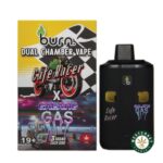 Burn Extracts – Dual Chamber Disposable Vape – Cafe Racer + Galactic Gas (3+3 Gram)