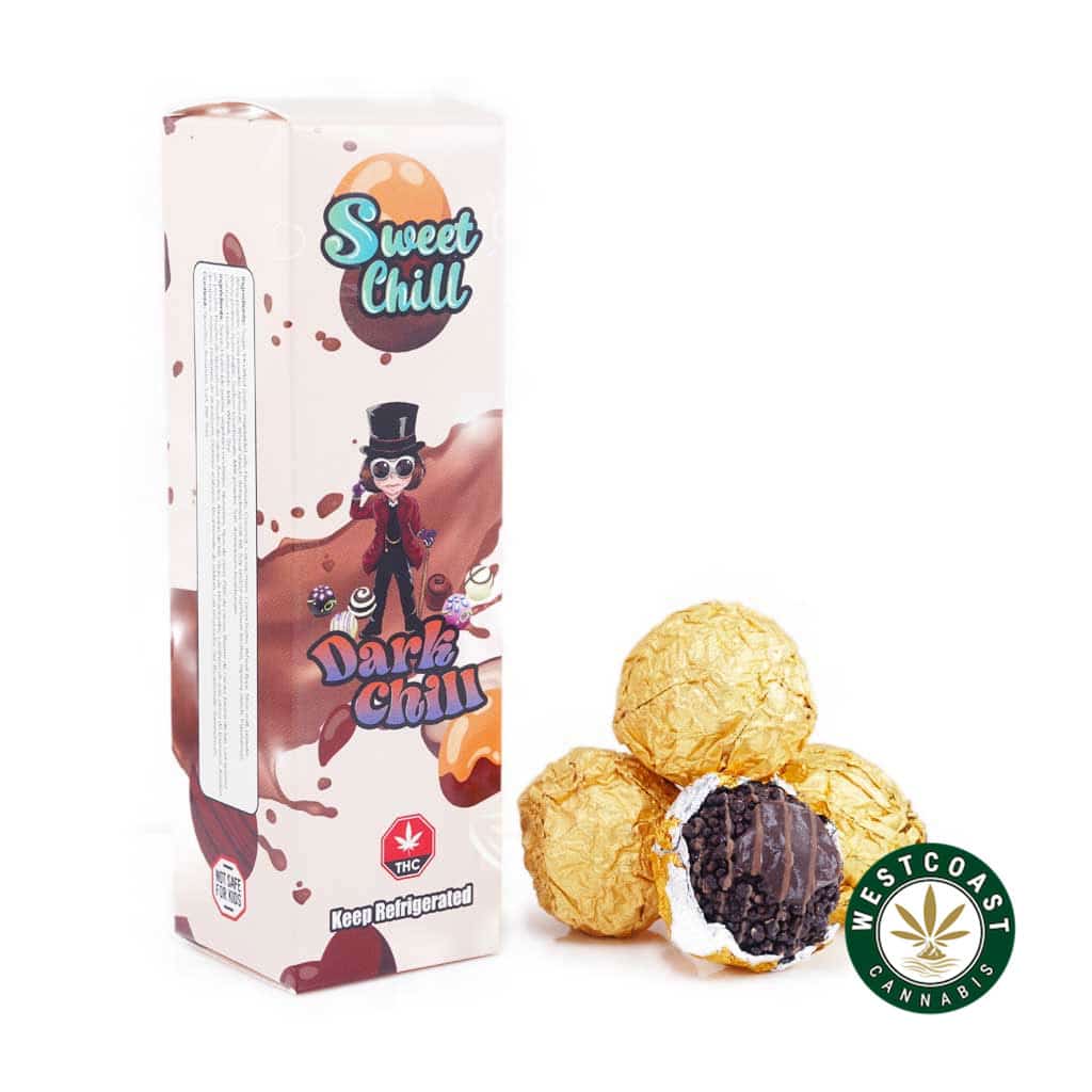 Sweet Chill Edibles – Dark Chill 400mg THC - Image 1