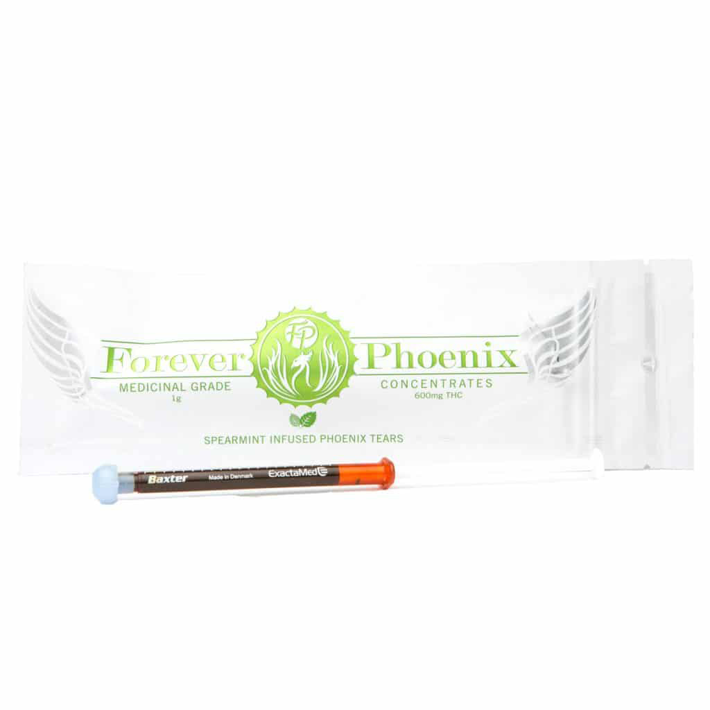 Forever Phoenix 600mg THC Phoenix Tears – Spearmint Infused - Image 1