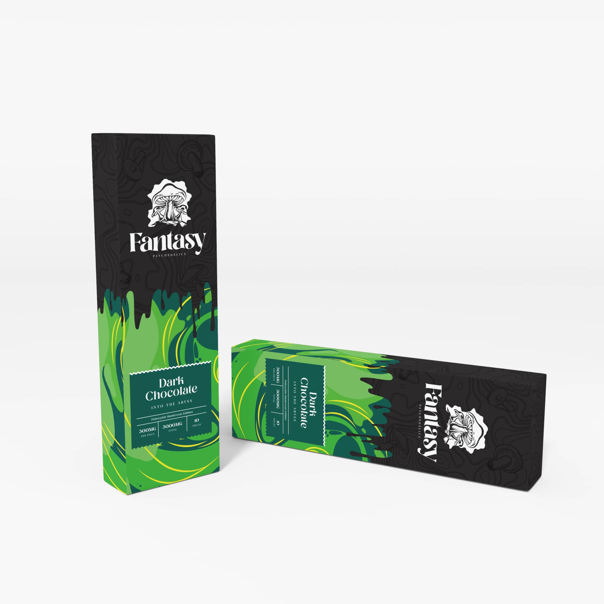 Fantasy Psychedelics – Chocolate Bar – Dark 3000mg - Image 1