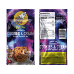 Higher Fire Extracts – Shatter Chocolate Bar – Cookies and Cream 1000mg THC (Indica)