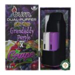 Burn Extracts – Dual Puffer – Live Resin Grandaddy Purple x Grape (2 Grams + 2 Gram)