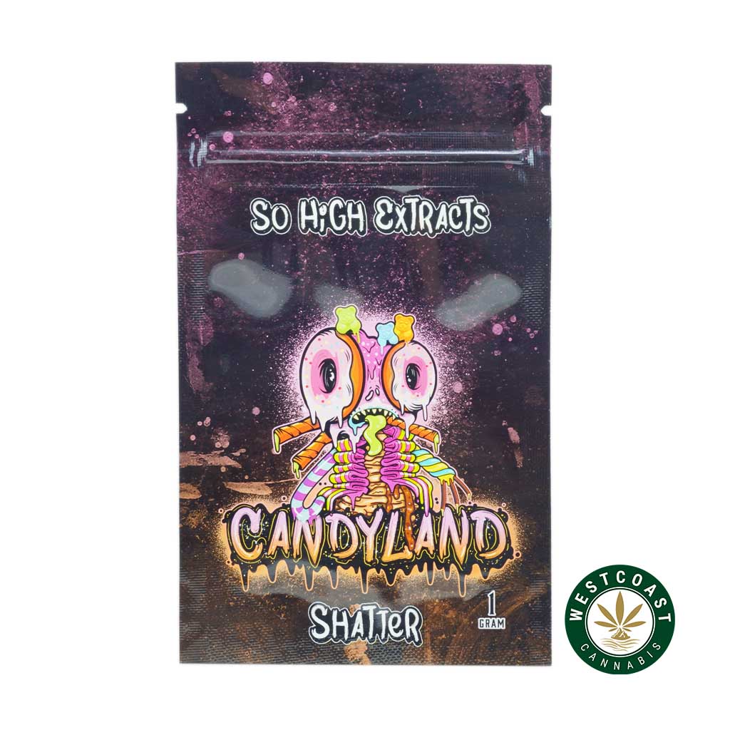 So High Extracts Premium Shatter – Candy Land - Image 1