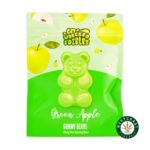 Get Wrecked Edibles – Green Apple Gummy Bears 300mg THC