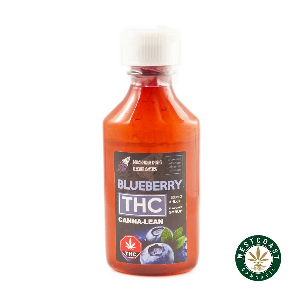 Higher Fire Extracts – Blueberry Canna Lean 1000mg THC - Image 1