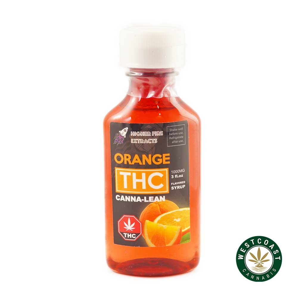 Higher Fire Extracts – Orange Canna Lean 1000mg THC - Image 1