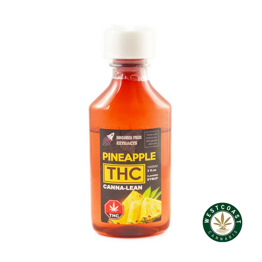 Higher Fire Extracts – Pineapple Canna Lean 1000mg THC - Image 1