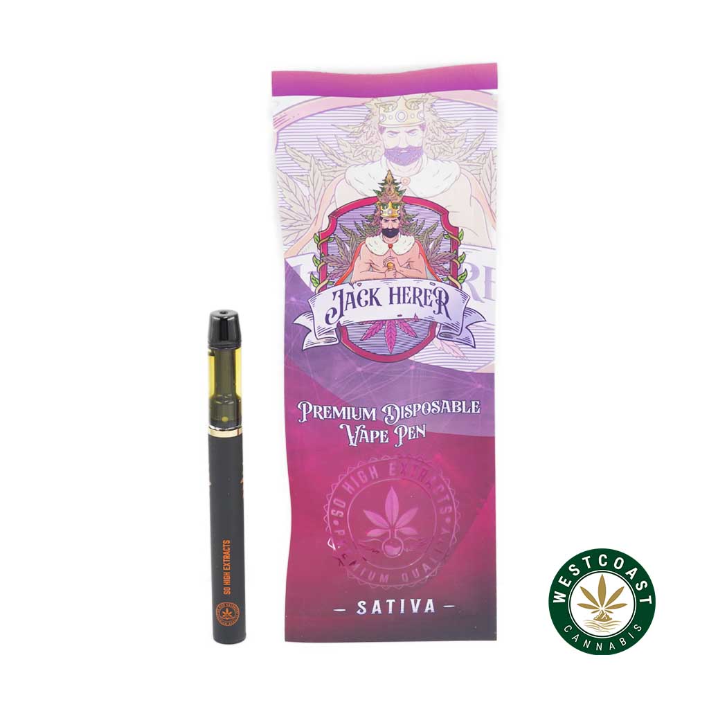 So High Extracts Disposable Pen – Jack Herer 1ML (Sativa) - Image 1
