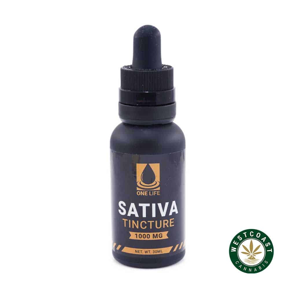 One Life Tincture – 1000mg THC Sativa - Image 1