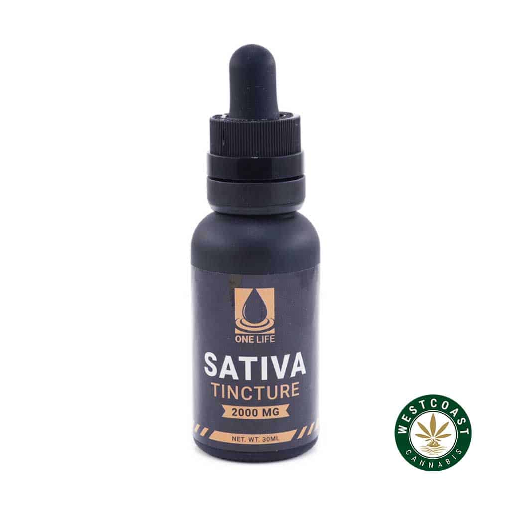 One Life Tincture – 2000mg THC Sativa - Image 1