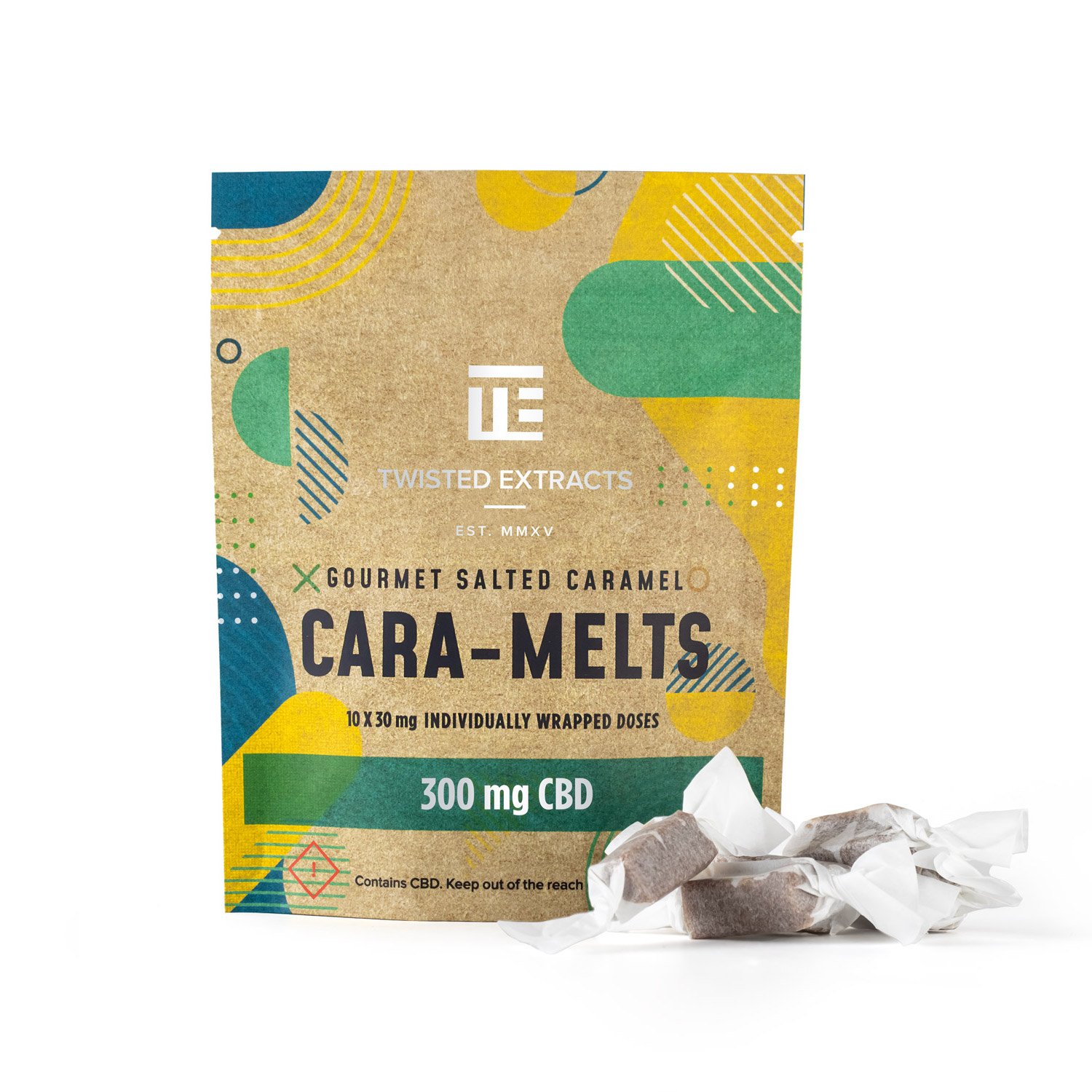 Twisted Extracts – Salted Cara-Melts 300mg CBD - Image 1