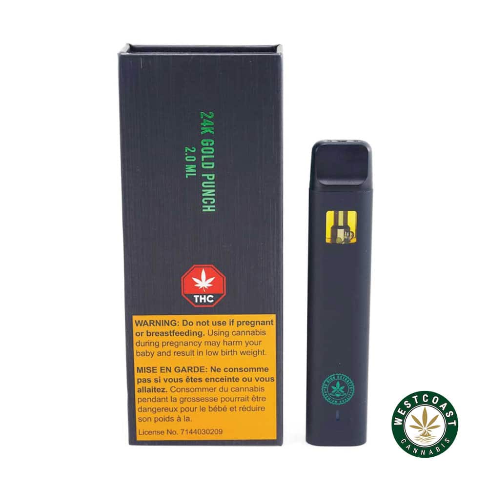 So High Extracts Disposable Pen – 24K Gold Punch 2ML (Hybrid) - Image 1