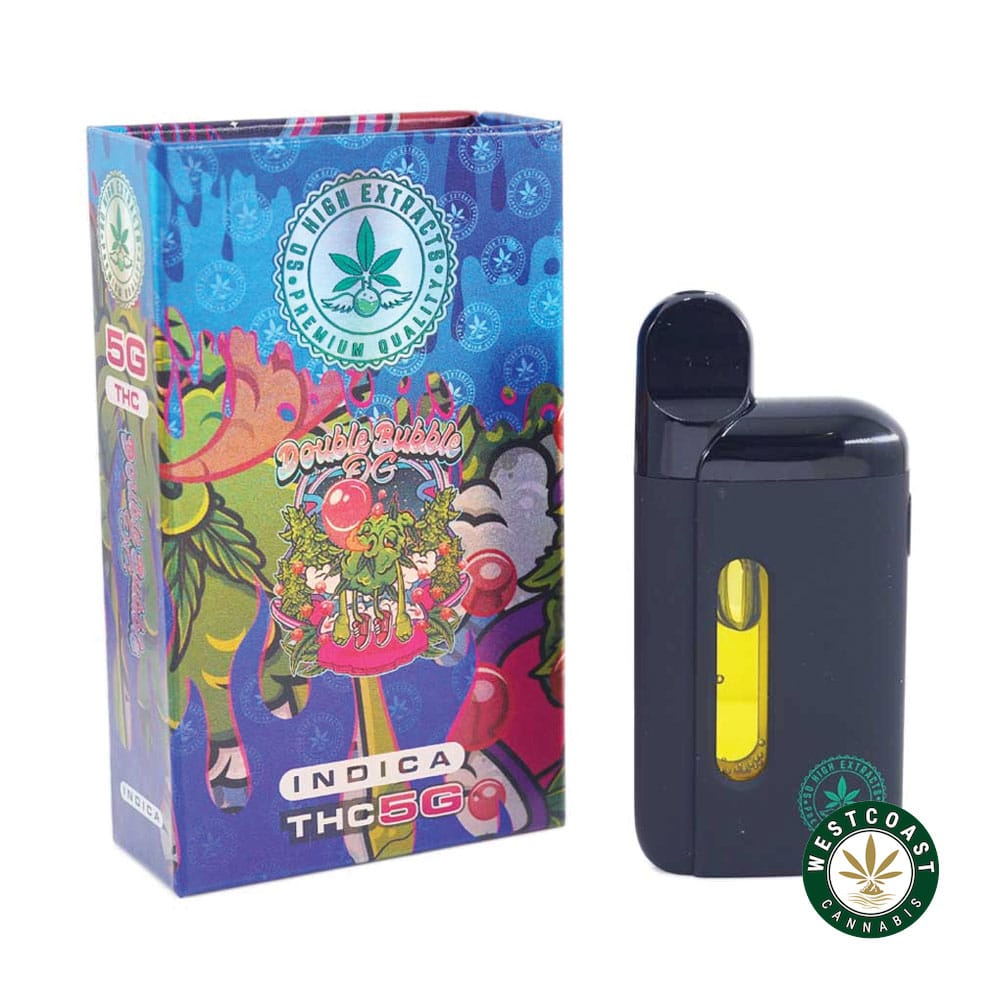 So High Extracts Disposable Pen – Double Bubble OG 5ML (Indica) - Image 1