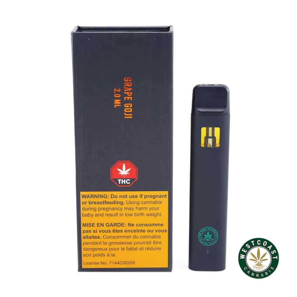 So High Extracts Disposable Pen – Grape Goji 2ML (Sativa) - Image 1