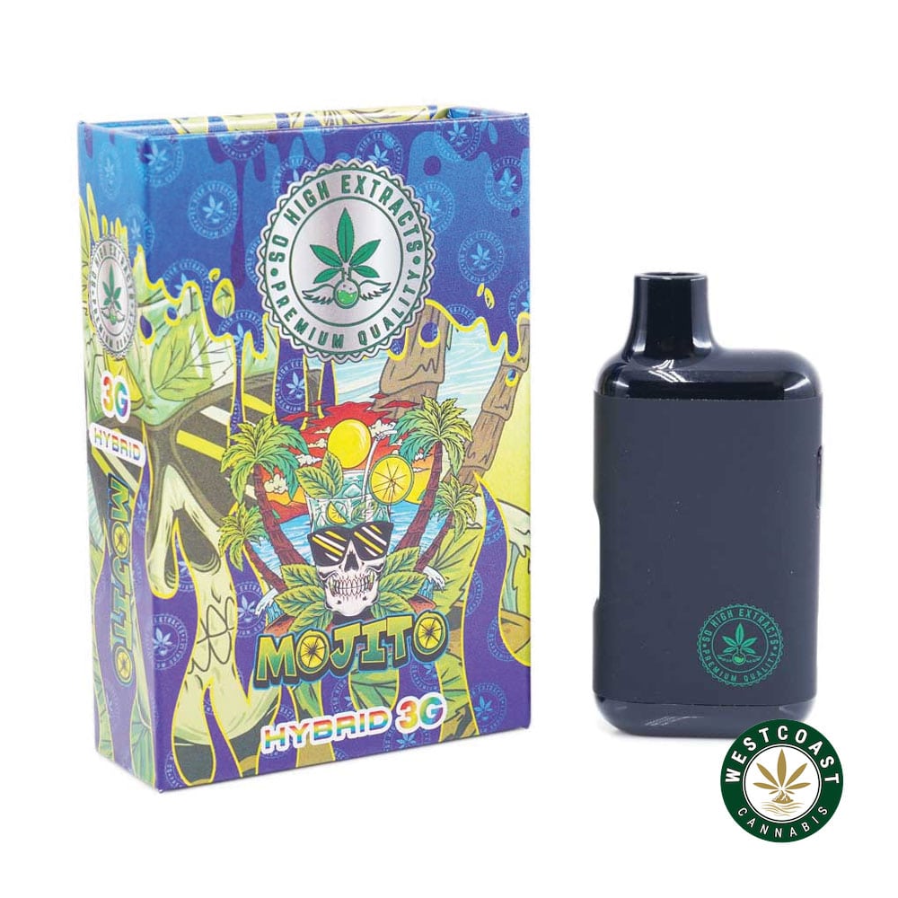 So High Extracts Disposable Pen – Mojito 3ML (Hybrid) - Image 1