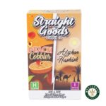 Straight Goods – Dual Chamber Vape – Peach Cobbler + Afghan Hashish (3 Grams + 3 Grams) - Image 4