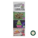 Straight Goods – Triple Chamber Vape – Afghan Kush + Sour Space Candy + Super Sour Diesel (3 Grams + 3 Grams + 3 Gram) - Image 2