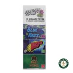 Straight Goods – Triple Chamber Vape – Blue Raz + Super Boof + Maui Wowie (3 Grams + 3 Grams + 3 Gram) - Image 2