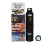 Straight Goods – Triple Chamber Vape – Godfather OG + Orange Ambrosia + Snow Dawg (3 Grams + 3 Grams + 3 Gram)