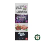 Straight Goods – Triple Chamber Vape – Grand Daddy Purp + Apple Fritter + Moby Dick (3 Grams + 3 Grams + 3 Gram) - Image 2
