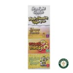 Straight Goods – Triple Chamber Vape – Lebanese Hashish + Peach Rings + Melon Haze (3 Grams + 3 Grams + 3 Gram) - Image 2