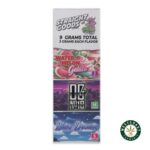 Straight Goods – Triple Chamber Vape – Watermelon Gelato + OG No18 + Blue Dream (3 Grams + 3 Grams + 3 Gram) - Image 2