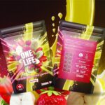 One Life Edibles – Strawberry Banana Gummy – 300mg THC (Sativa)