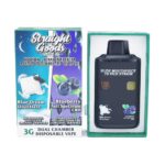 Straight Goods – Dual Chamber Vape – Blue Dream + Blueberry Full Spectrum CBD (3 Grams + 3 Grams)