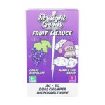 Straight Goods – Dual Chamber Vape – Grape + Purple Ape (3 Grams + 3 Grams) - Image 2