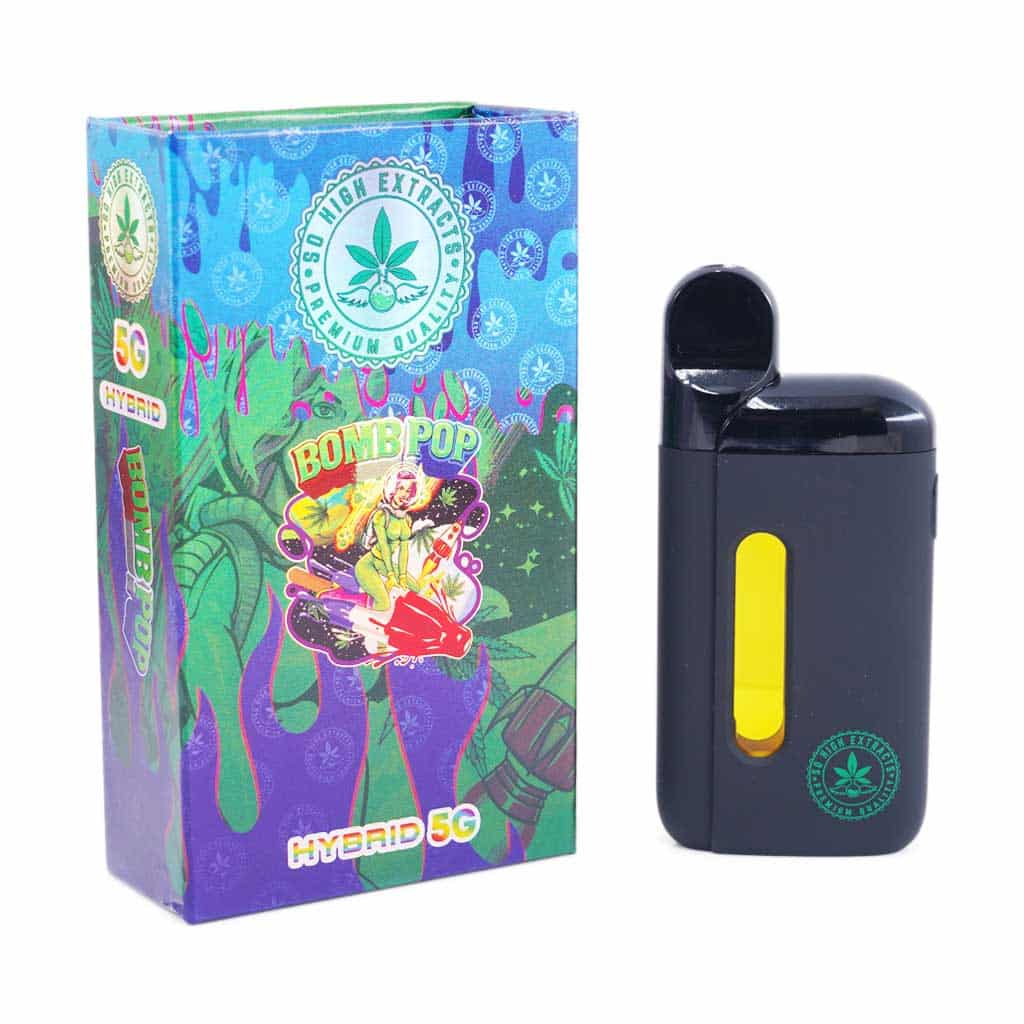 So High Extracts Disposable Pen – Bomb Pop 5ML (Hybrid) - Image 1