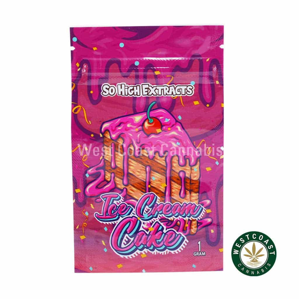 So High Extracts Premium Shatter – Ice Cream Cake - Image 1
