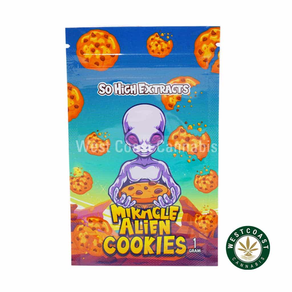 So High Extracts Premium Shatter – Miracle Alien Cookies - Image 1