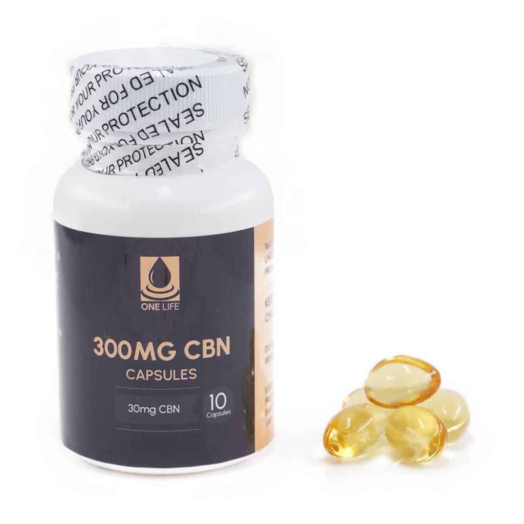 One Life Soft Gel Capsules – 300mg CBN - Image 1