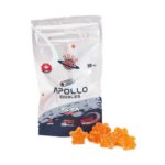 Apollo Edibles – Sour Peach Shooting Stars 3000mg THC Indica