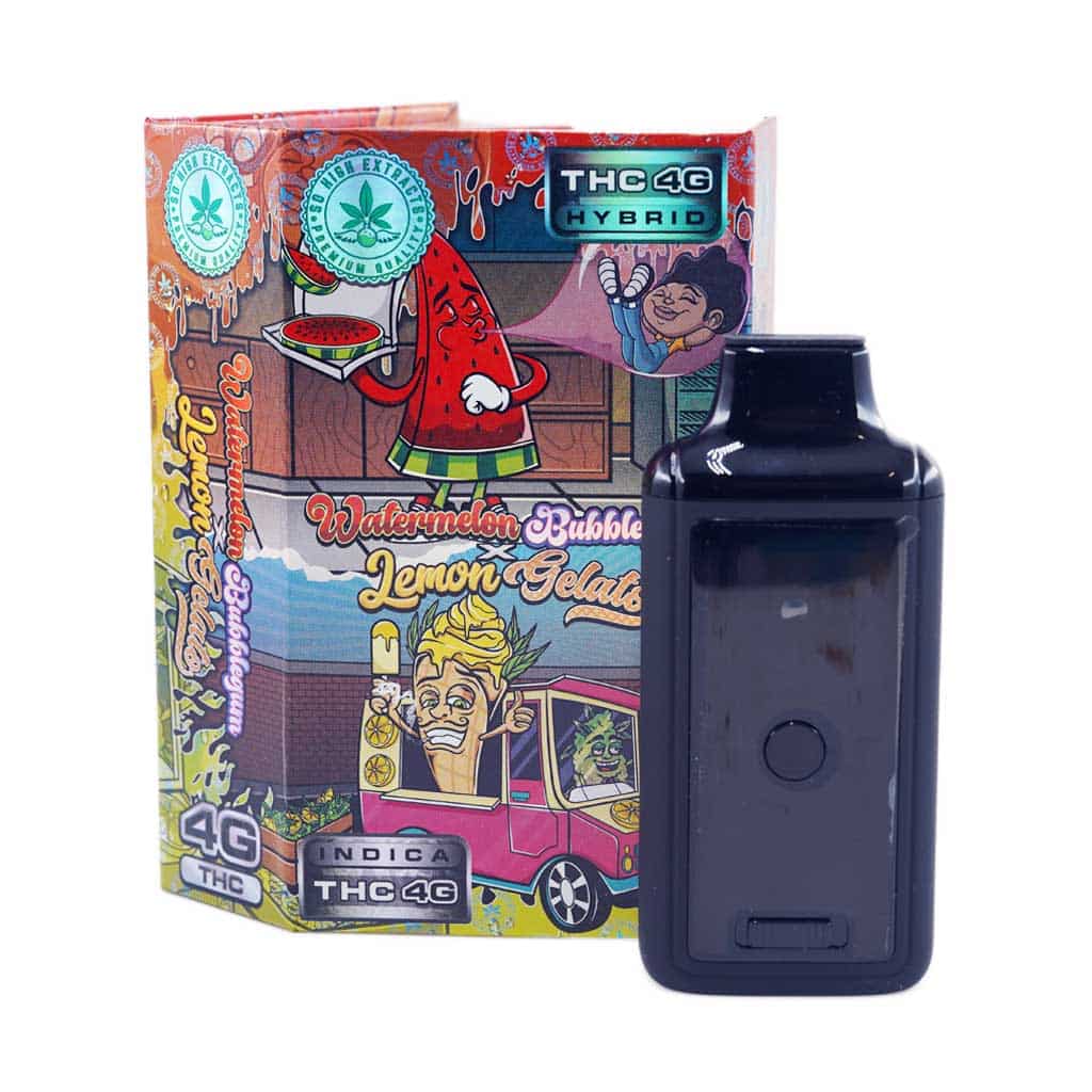 So High Extracts – Dual Chamber Pen – Watermelon Bubblegum + Lemon Gelato (4 Grams + 4 Grams) - Image 1
