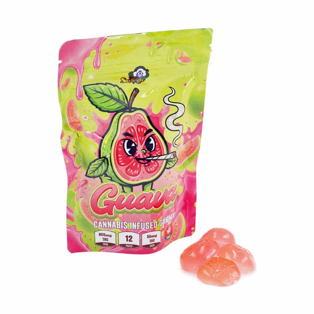 Sky High Edibles – Guava Gummy 600mg THC - Image 1